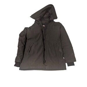 Canada Goose Chateau Mens Black Parka Jacket  in Medium